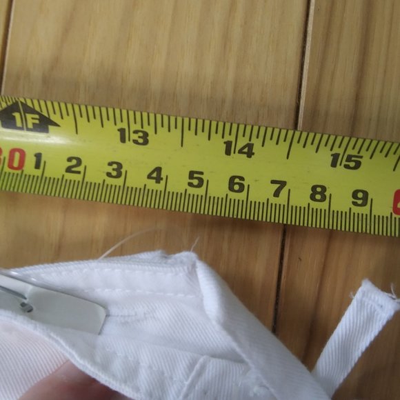 New Faux wrap  white skirt/skort size  10 - Picture 10 of 11